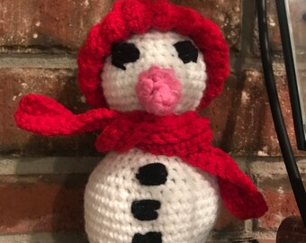 Snowman Crochet Pattern