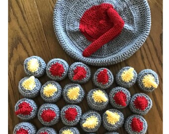 Curling Memory Game Crochet Pattern | Toys and Games