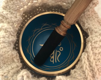 Round Crochet Drawstring Bag Pattern | Sound Bowl, Tarot (PDF Pattern)