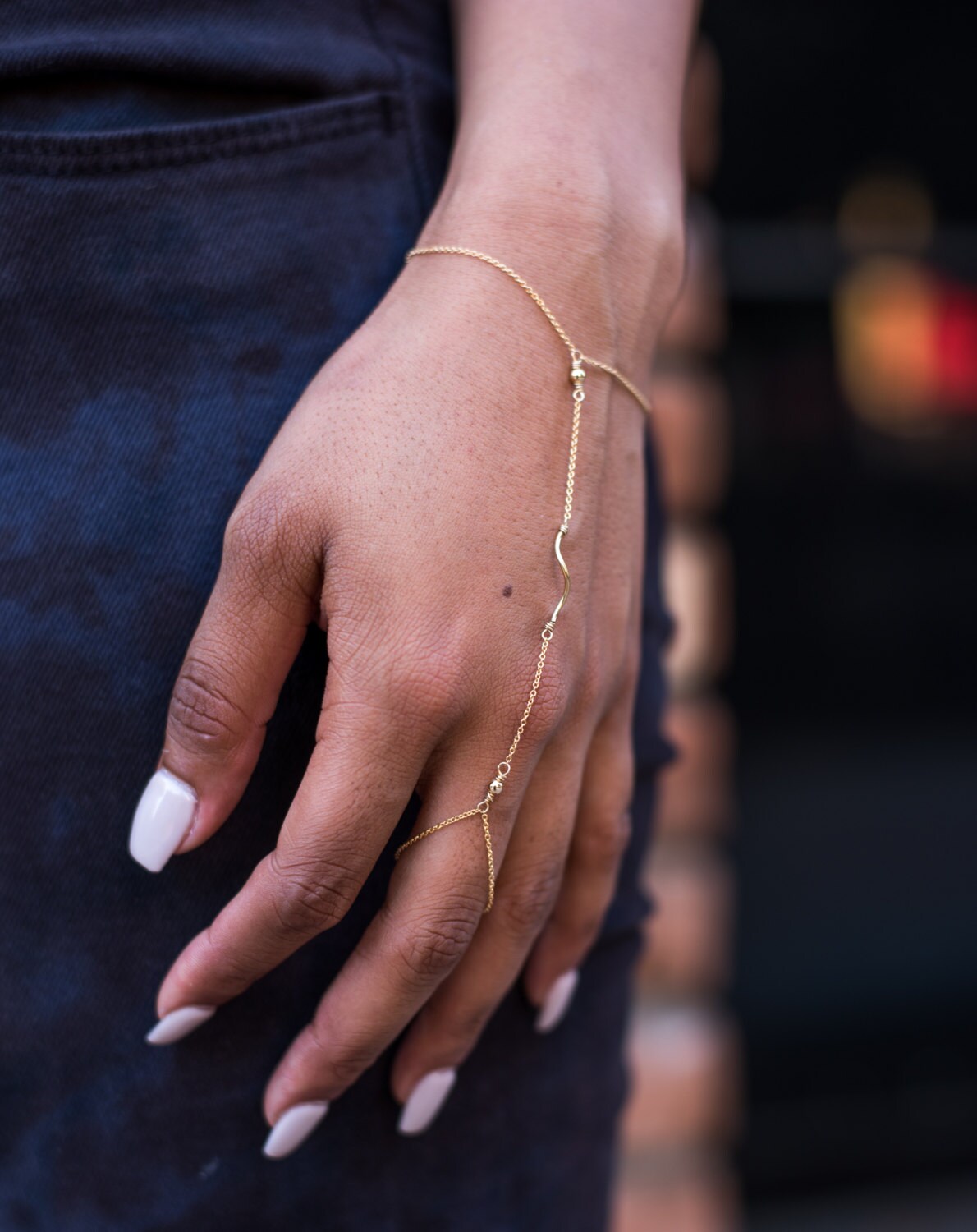Chicque Punk Hand Chain Layered Finger Ring Claw Hand Bracelet Wedding  Party Hand Jewelry for Women and Girls (Gold): Buy Online at Best Price in  UAE - Amazon.ae