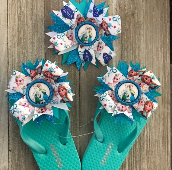 elsa flip flops