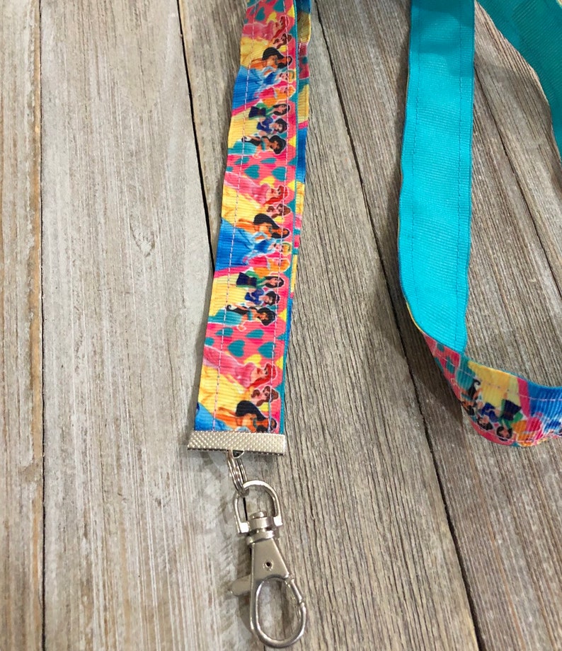 Disney Princess Lanyard Princess Badge Holder Breakaway Etsy