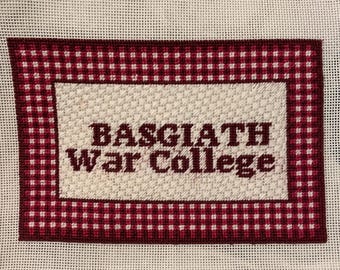 Basgiath War College Gingham Needlepoint/Cross Stitch Pattern