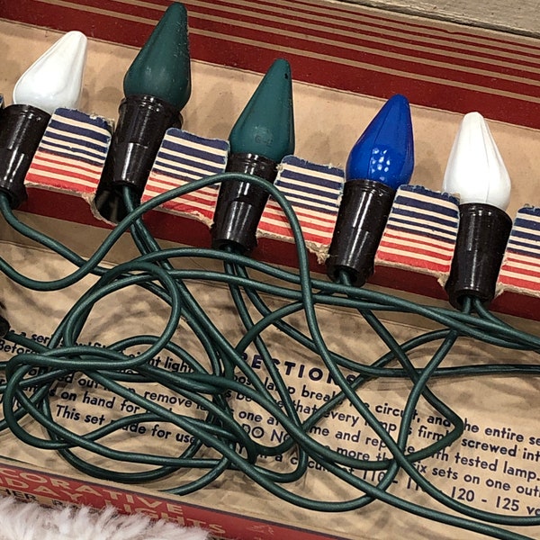 C6 Christmas Lights Etsy