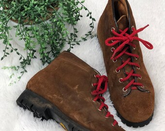 retro hiking boots