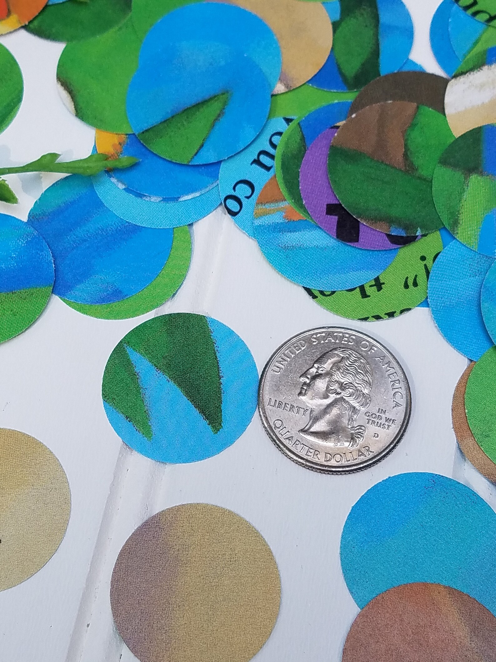 Storybook Confetti Childrens Book Confetti Baby Shower Etsy