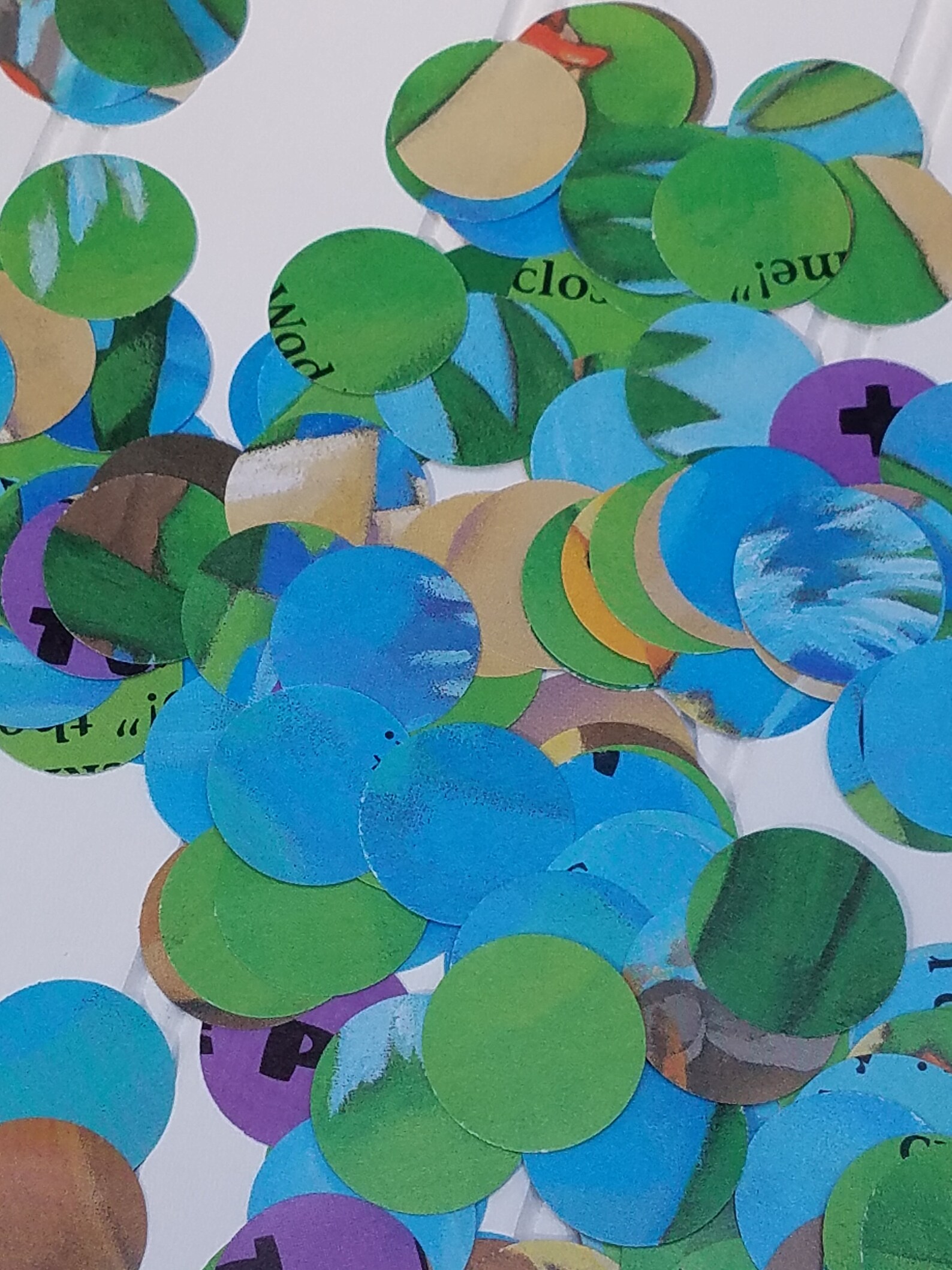 Storybook Confetti Childrens Book Confetti Baby Shower Etsy