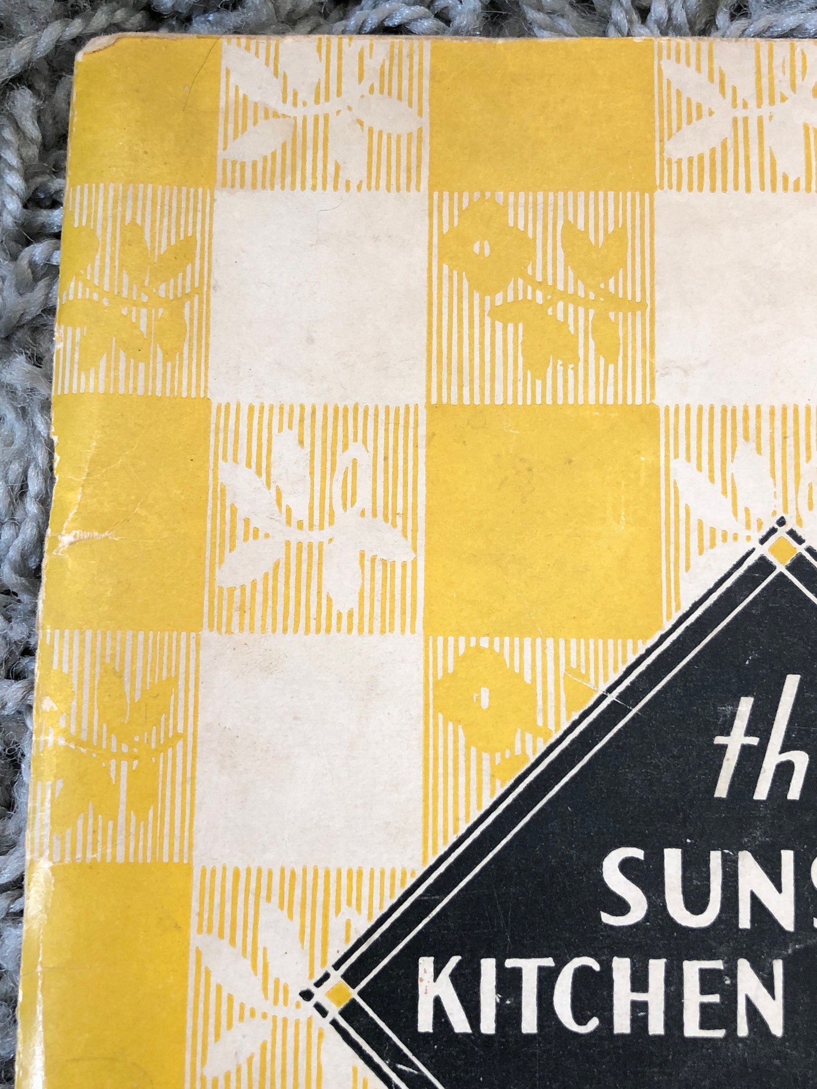 The Sunset Kitchen book vintage cookbook Etsy