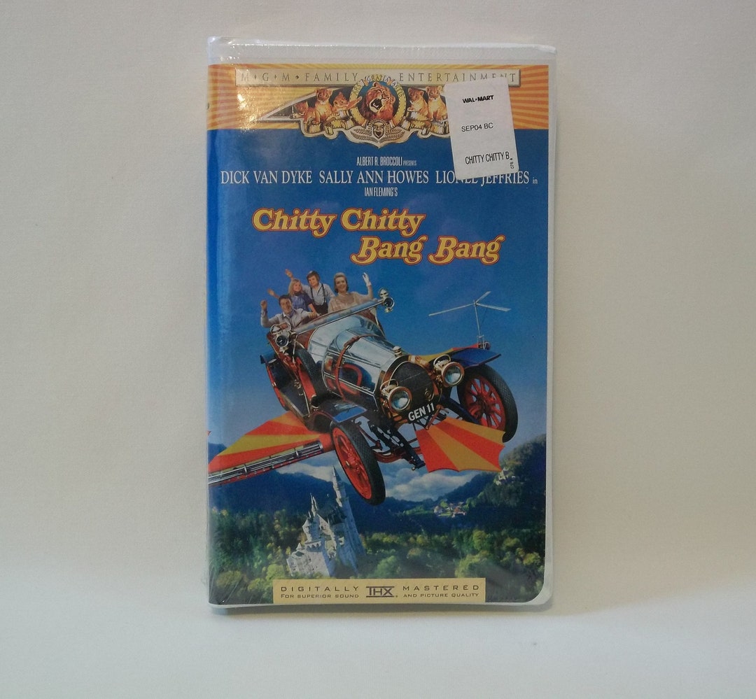 Vintage VHS Chitty Chitty Bang Bang Video, Sealed in Package, Vintage ...