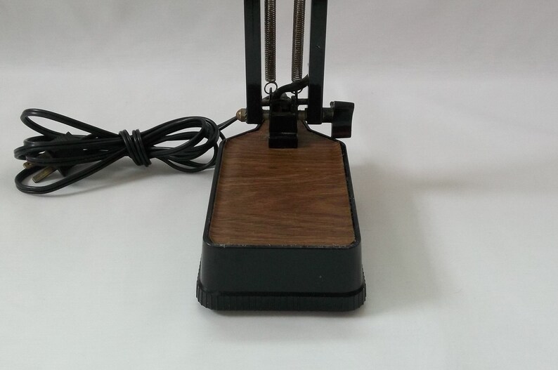 Working Mid Century Table Lamp Stamford Electrix Retro Desk Lamp T 912 Office Lamp Model No 15 12 Inches Tall
