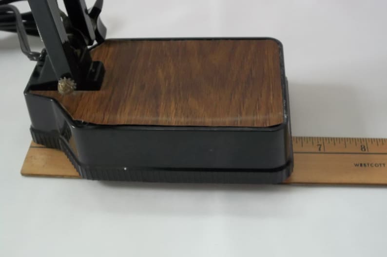 Working Mid Century Table Lamp Stamford Electrix Retro Desk Lamp T 912 Office Lamp Model No 15 12 Inches Tall
