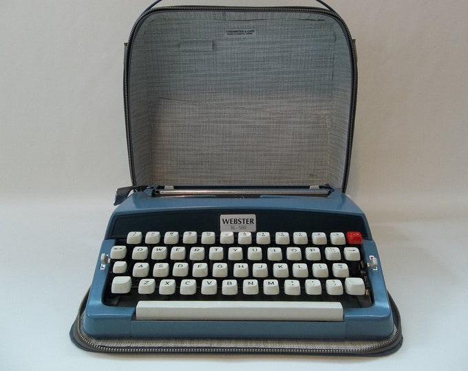Vintage 1960's Brother ster XL500 Blue Manual Portable Etsy