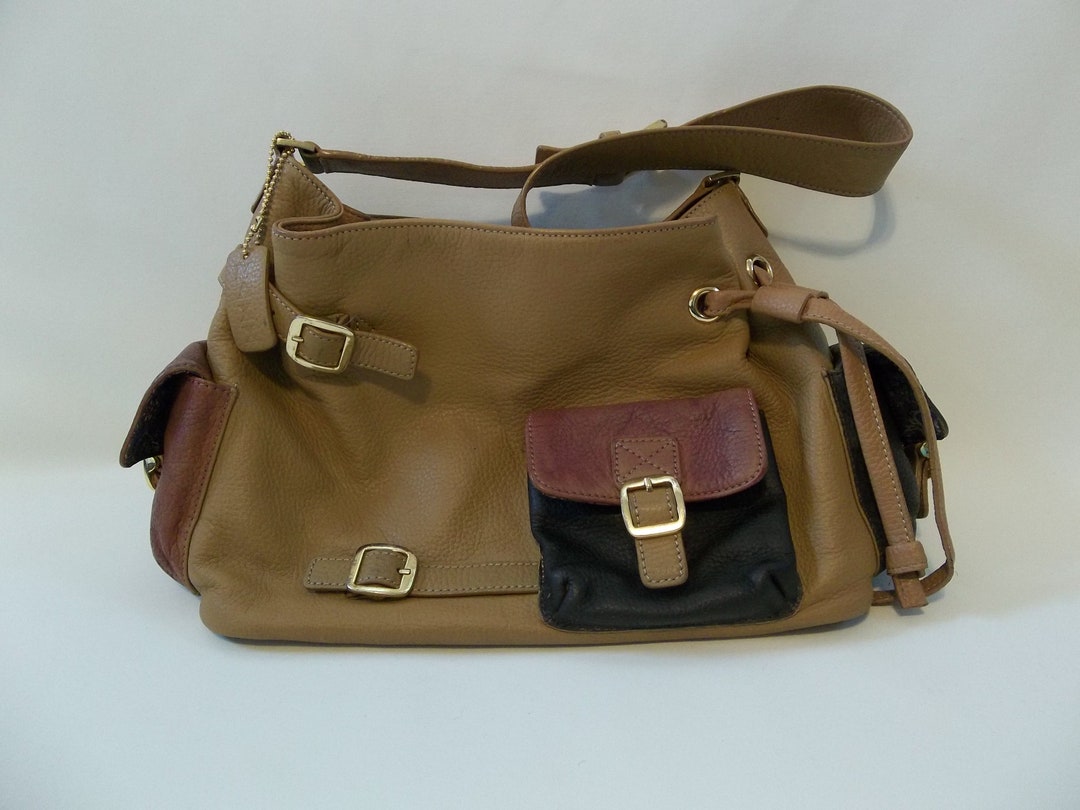 Vintage Maxx New York Leather Purse, Adjustable Strap, Shoulder Bag - Etsy