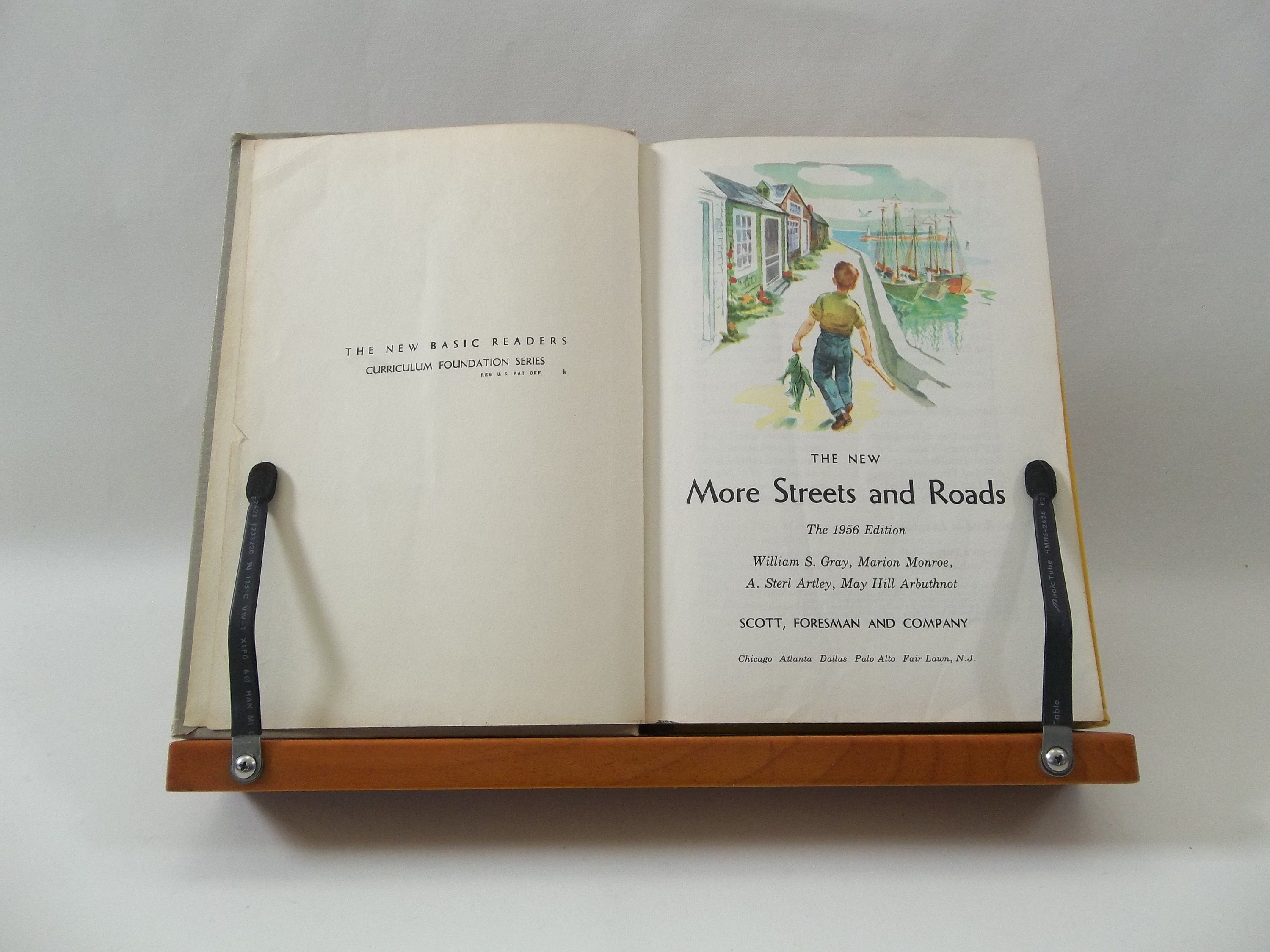 Vintage 1956 the New Basic Reader, More Streets and Roads, 3rd Grade ...