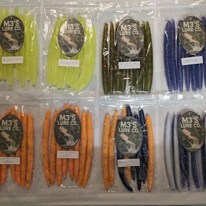 M3&#39;s Lure Co. Quality Plastic Fishing Lures