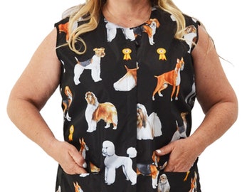 777 – Ladybird Line Dog Groups Waterproof Vest for Pet Groomers