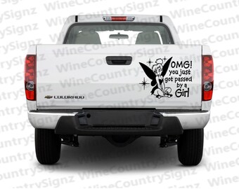 you just got passed by a grandma truck sticker vinyl funny car decal