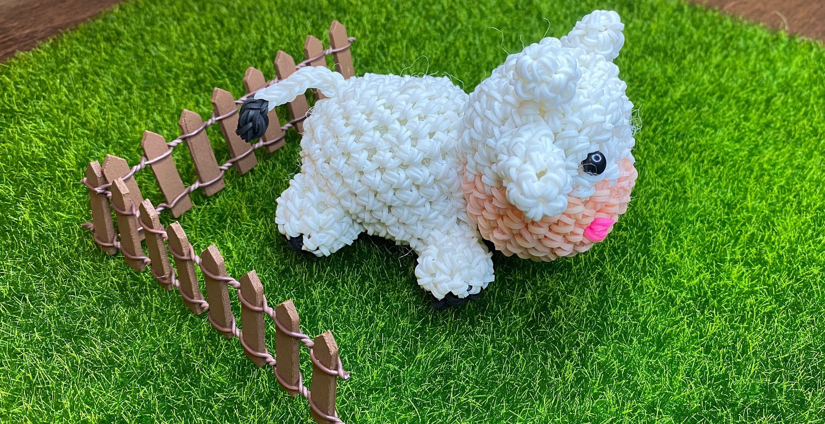 Rainbow Loom Loomigurumi 3D Cow Etsy