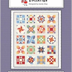 Fire Cracker by American Jane - Quilt Pattern - Finishes 65" x 80"