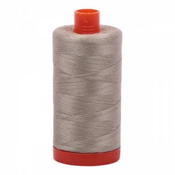 Aurifil mako 28 large spools 750 m | Batts and Threads
