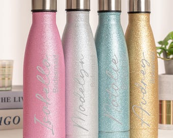 Gegraveerde waterfles 500 ml bruidsmeisjebekers Gepersonaliseerde bruidsfeestcadeaus Roestvrijstalen fles bruidsmeisjesvoorstel 25081502