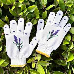 Garden gift for everyone Lavender gardening gloves gardening tools Gardening gift