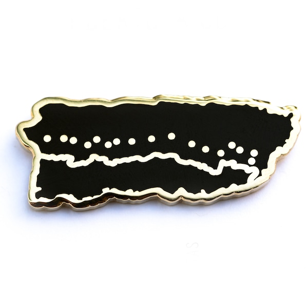 Puerto Rico Pin Etsy