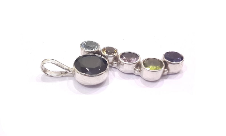 Amethyst Natural Gemstone Beautiful Pendant 925 Sterling Silver Handmade Party Wear Jewelry For Women /& Girls Amazing Pendant Garnet