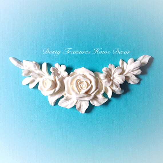 Rose Moulding Furniture Rose Appliques Onlays Furniture Etsy