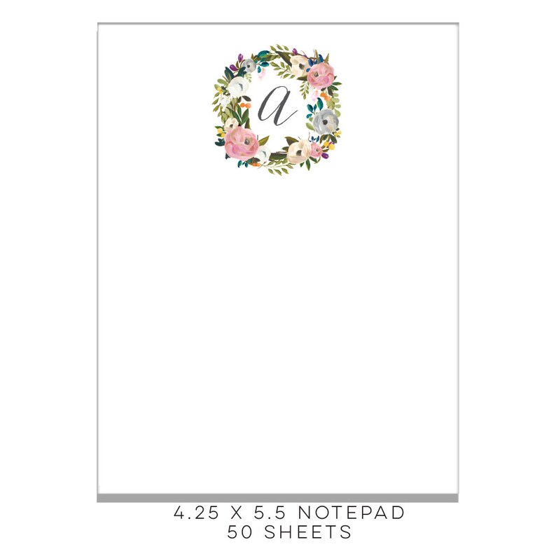 Personalized Notepad To Do List Memo Pad Stationery Note Etsy