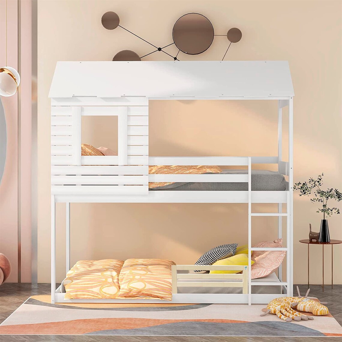 Wooden Baby Bed Safety Guard Rail. Handmade. ECO. Individual Etsy