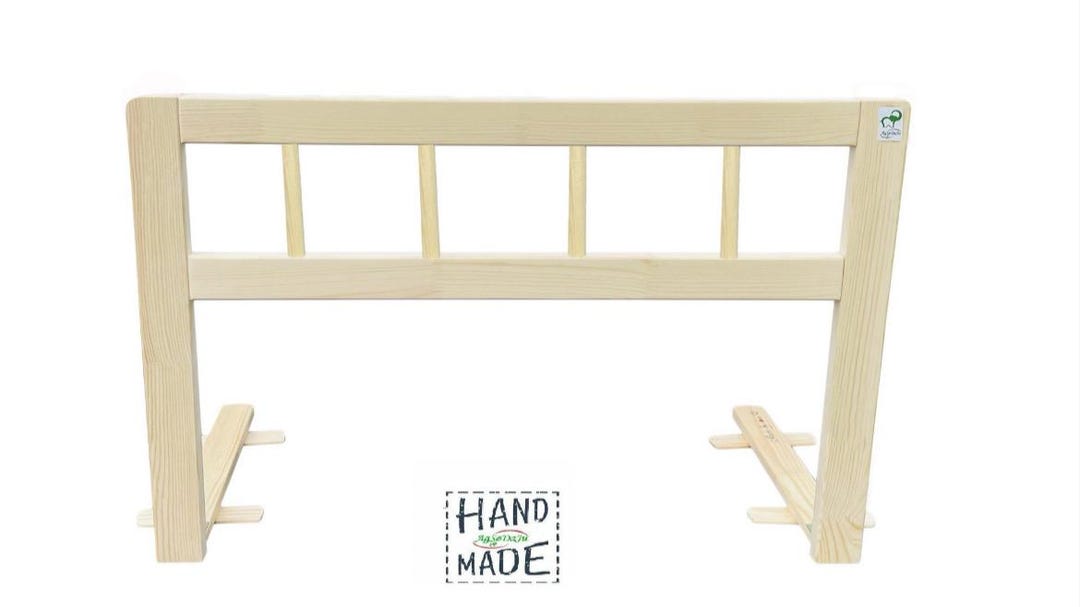 Privacy Bed Rails Wooden Bed Safety Guard Rail, Handmade, Bed Rails Toddler, Individual ...