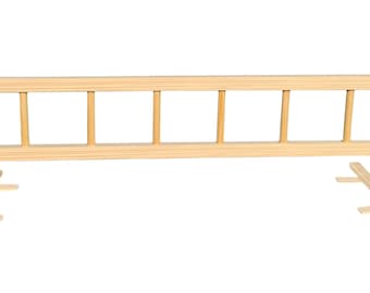 Barrière de sécurité en bois pour lit de bébé. Fait main.Barres de lit pour tout-petit.Produit écologique. Taille, hauteur, longueur, Rausfallschutz kinderbett