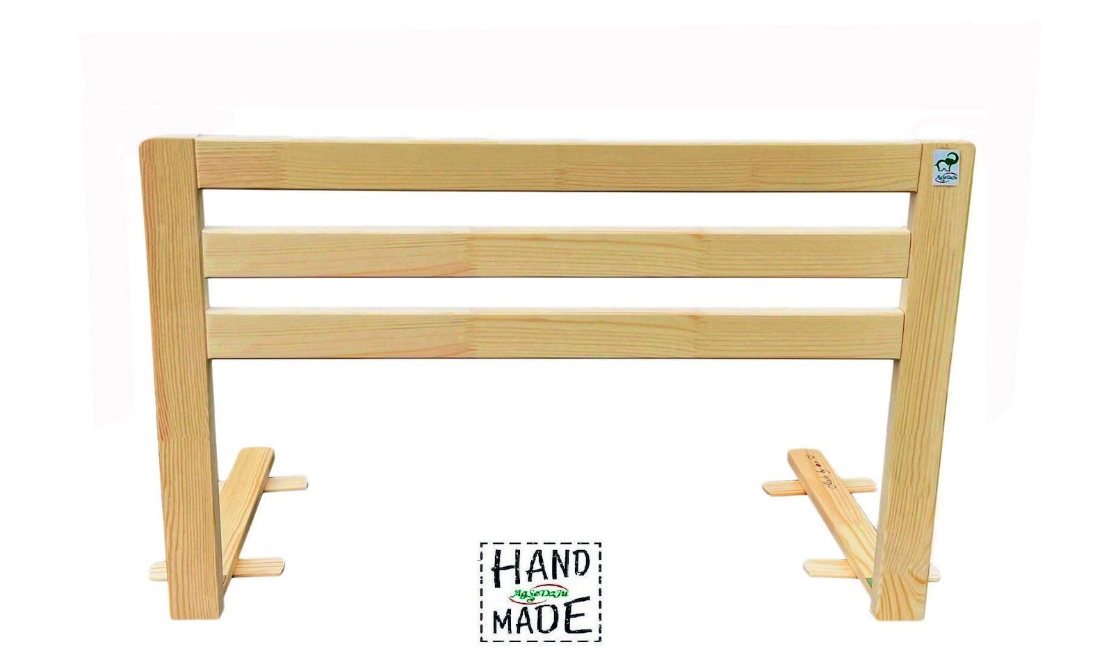Wooden Baby Bed Safety Guard Rail. Handmade. ECO. Individual Etsy