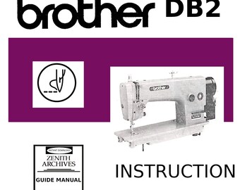 ブラザー DB2-B797 DB2-B798 ミシン 取扱説明書 - Etsy 日本