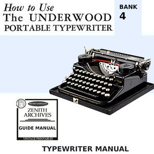 Underwood 4 bank - Etsy 日本