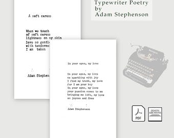 Original Poetry Collection – 18 Ireland & Love Themes Poems (3 PDF Background Sets)