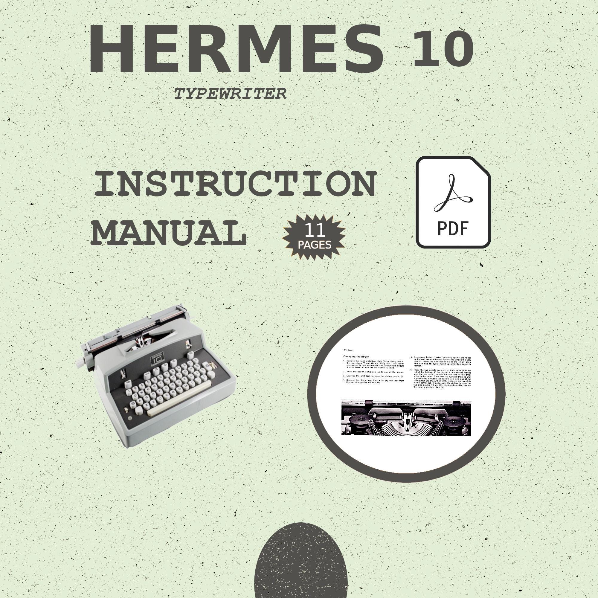 Hermes typewriter - Etsy 日本