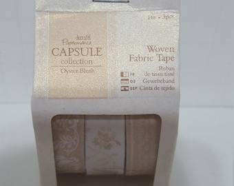 Do Crafts woven Fabric Tape: Oyster Blush