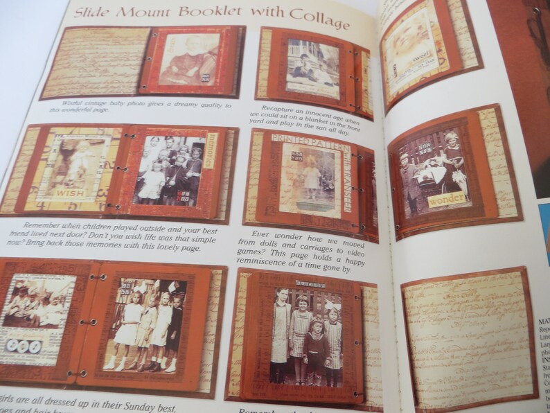 Collage Cards Mini Books Slide Mounts And More - 