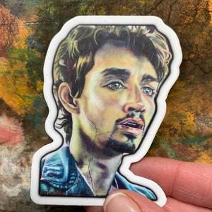3” Klaus Hargreeves Art Sticker - The Umbrella Academy Original Fan Art, Die Cut