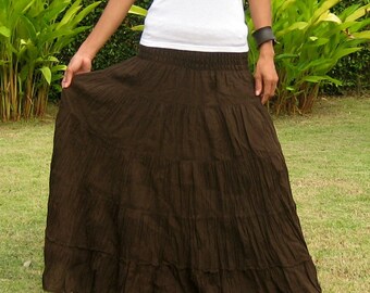 Long Maxi Skirt Tiered Skirt Hippie Skirt Bohemian Skirt | Etsy Long Maxi Skirt Tiered Skirt Hippie Skirt Bohemian Skirt | Etsy