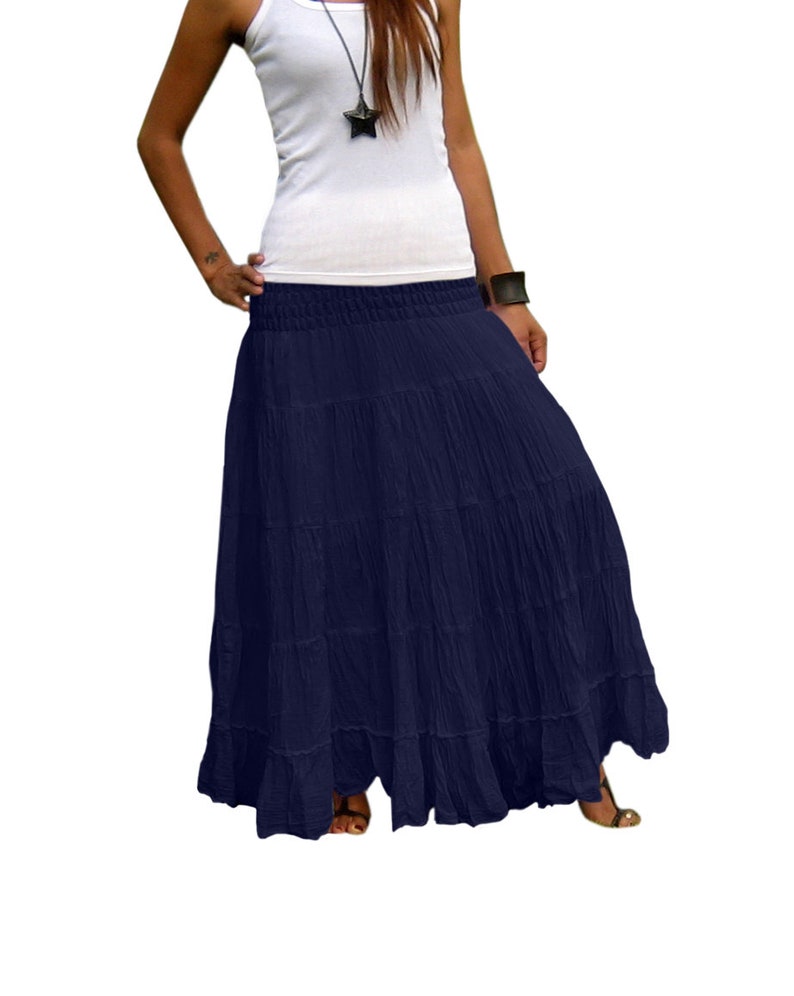 plus size long skirts xs