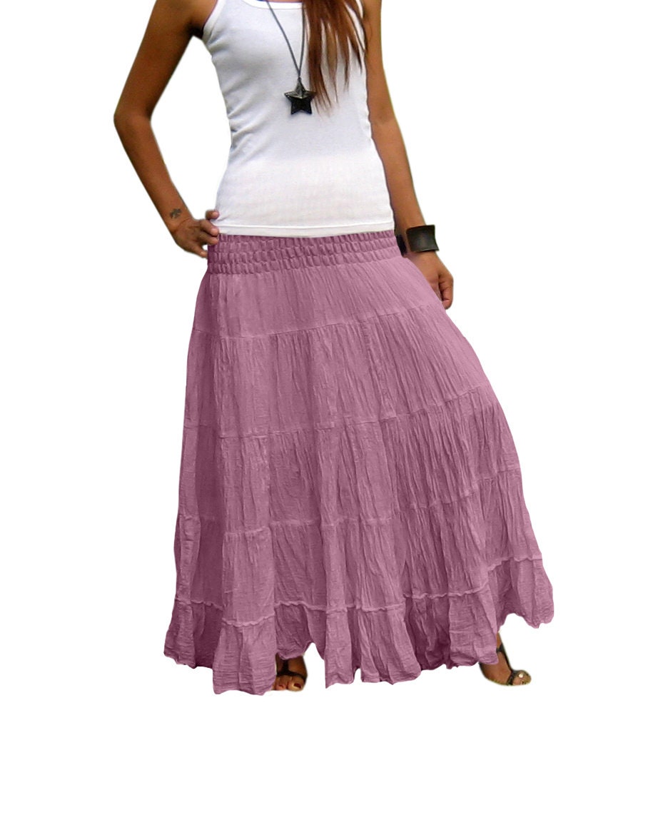 White maxi skirts plus size Clearance