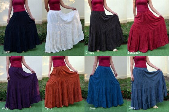 big maxi skirt