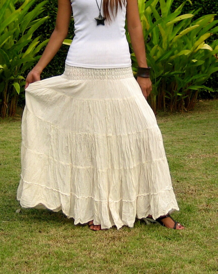 plus size boho maxi skirts