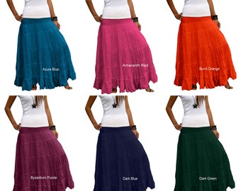 Plus Size Long Maxi Skirt Long Skirts for Women Boho Skirt Maxi Cotton Skirt Long Hippie Skirt Bohemian Skirt * Free Shipping * XS - XXL