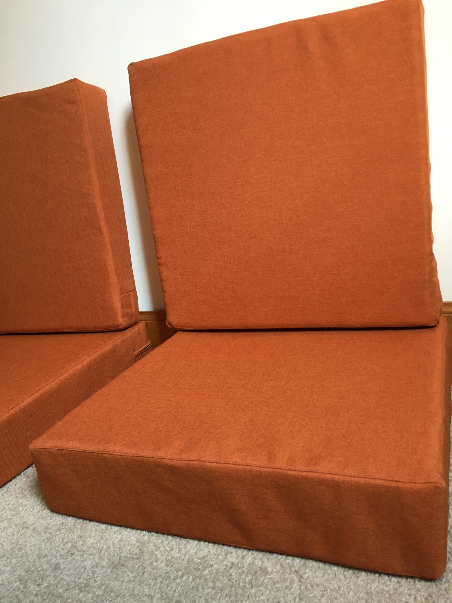 Sofa Cover Chair Cushion Garden Cushions Any Size Caravan Etsy UK