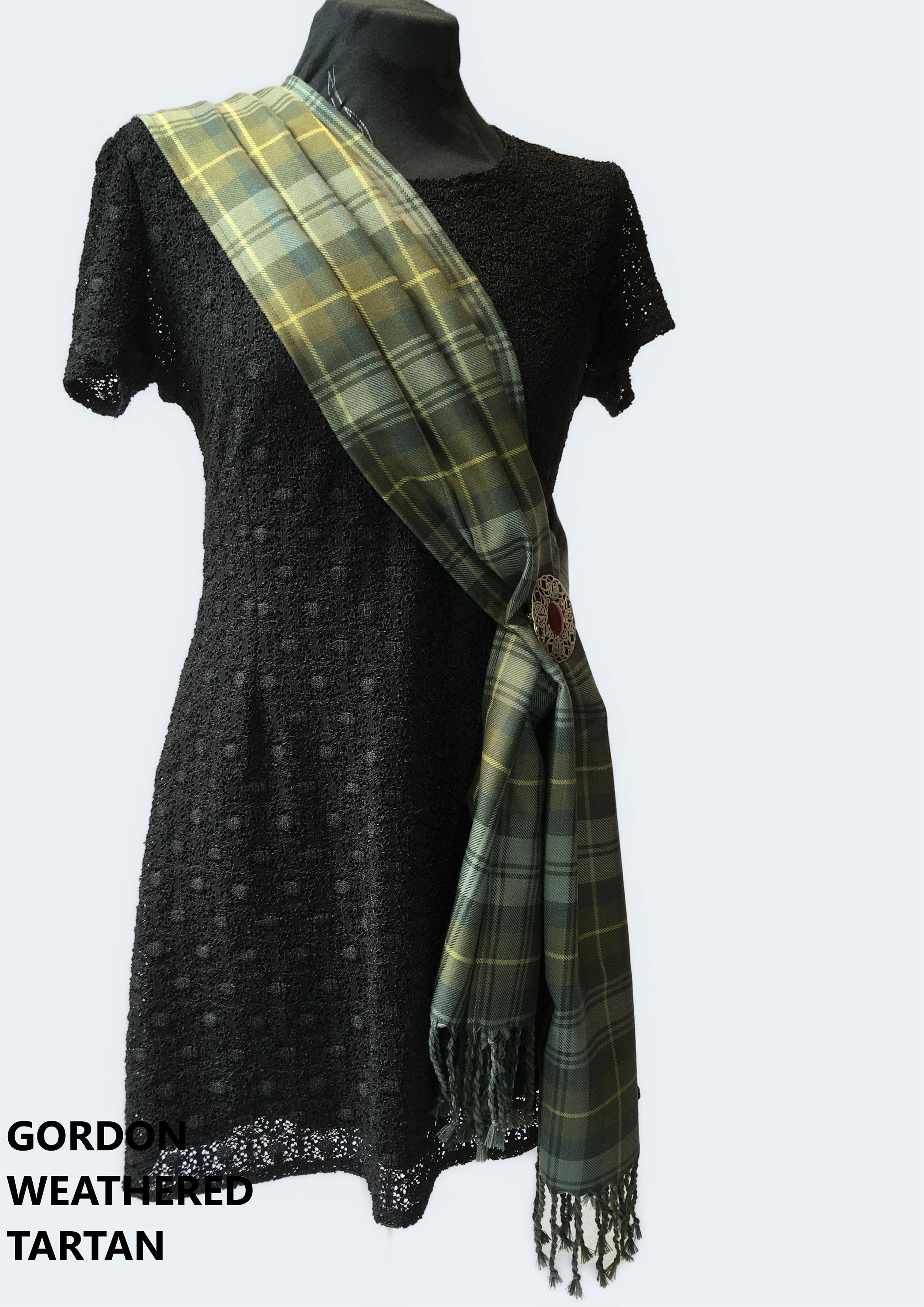 Weathered gordon tartan sales