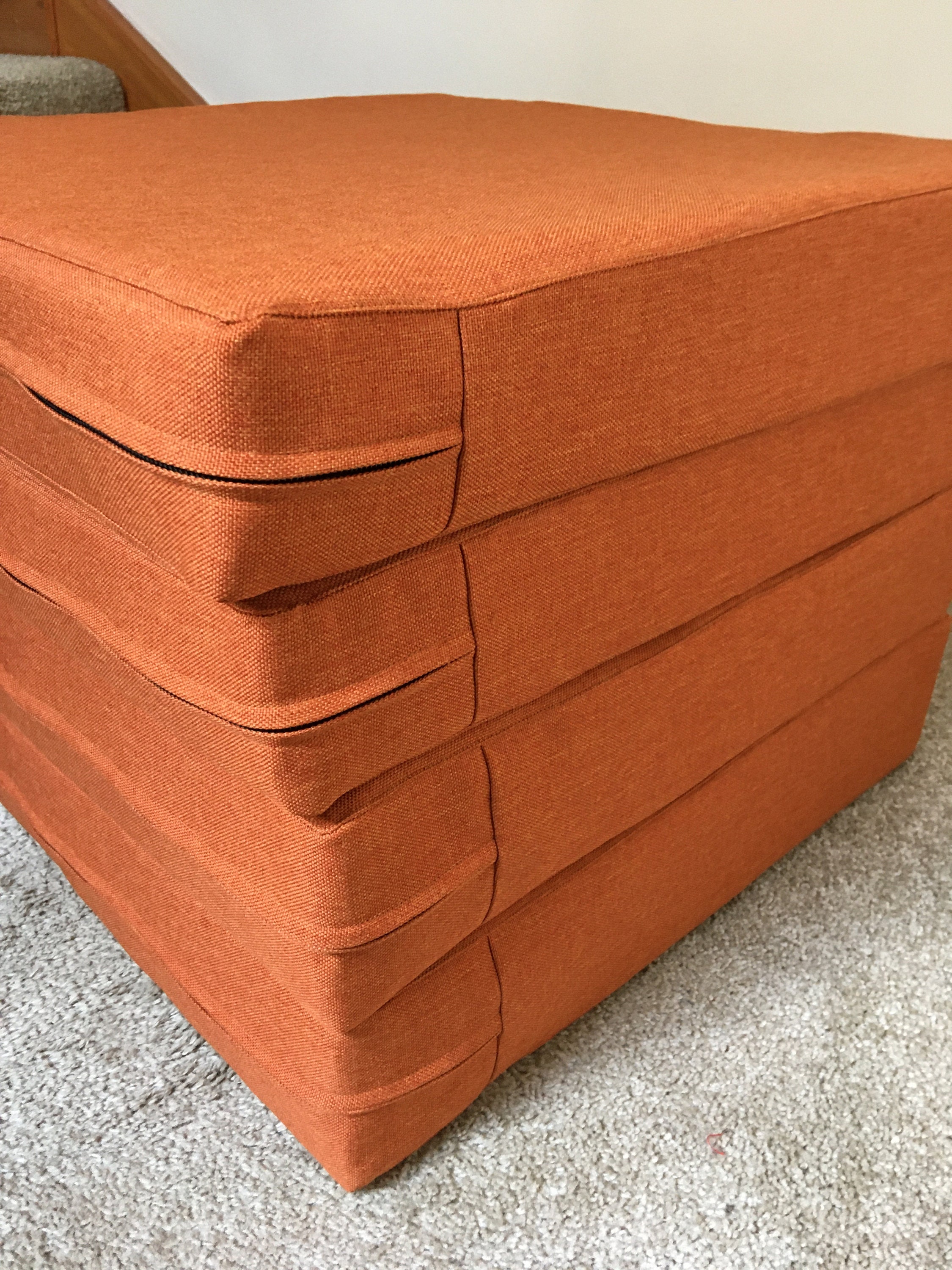 Sofa Cover Chair Cushion Garden Cushions Any Size Caravan Etsy UK